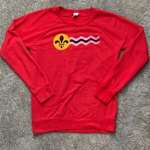 St. Louis Flag Thin Sweatshirt Size M